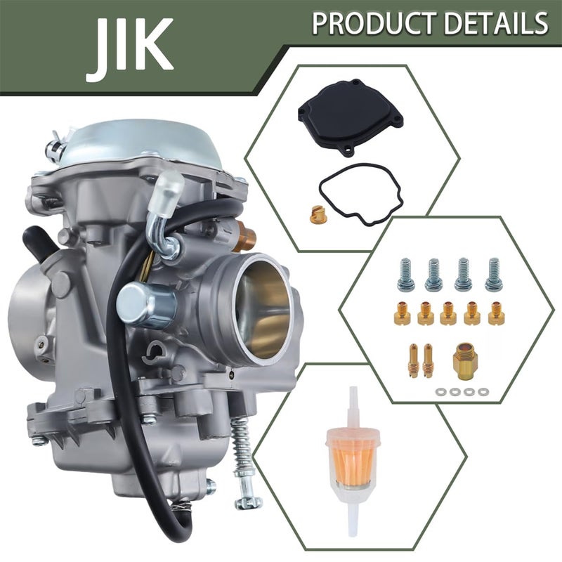 JIK Carburetor Fits Polaris Sportsman 700 4x4 Atv Quad Carb 2002-2006 - Image 5